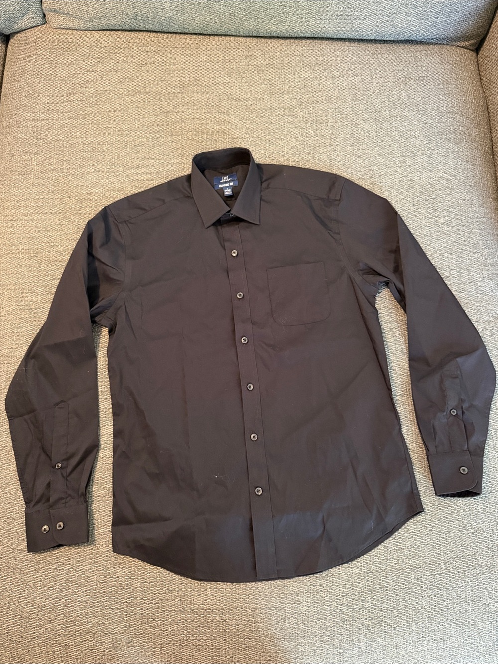 George Black Men's Long-Sleeve Dress Shirt
